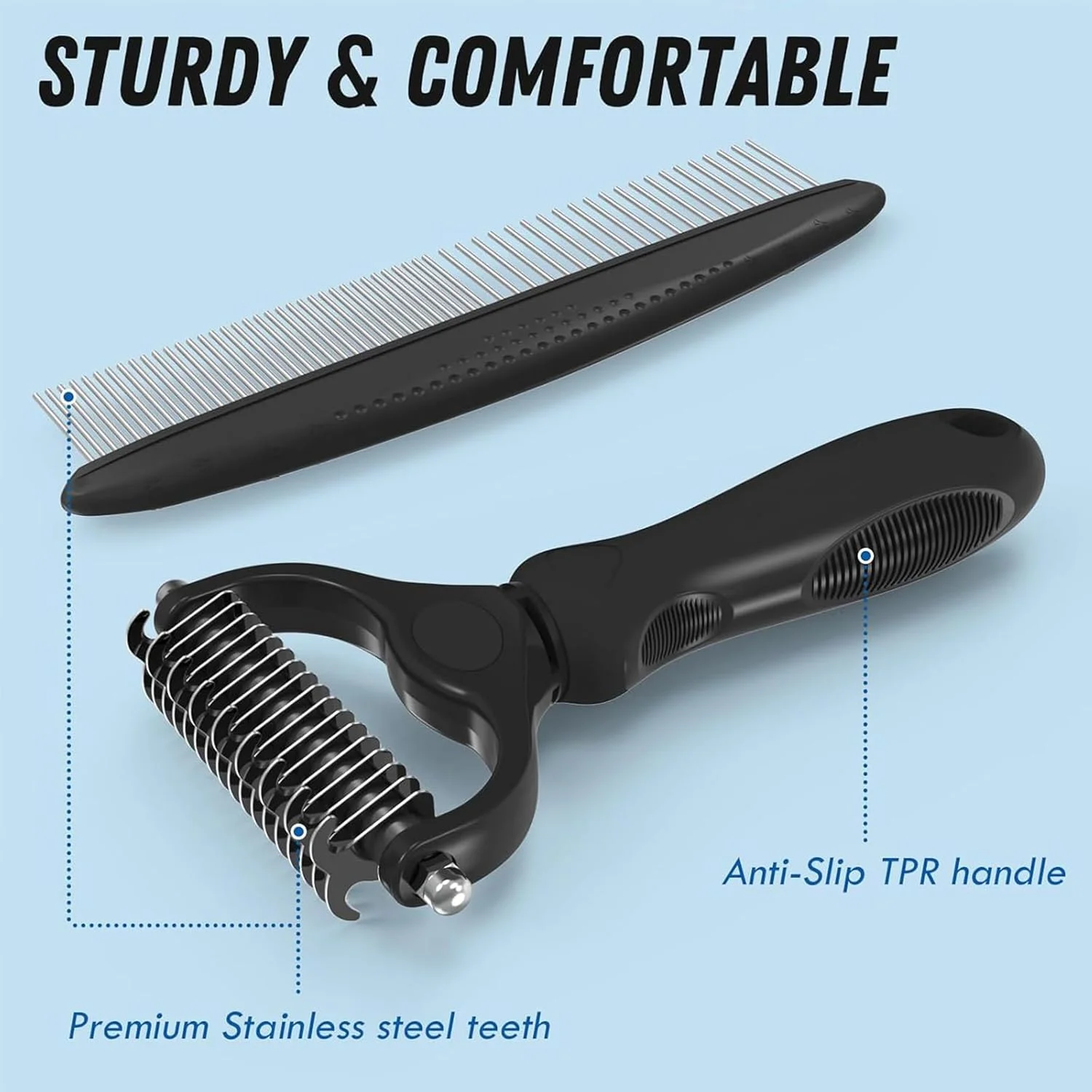 برس نظافت حیوانات خانگی، لوازم نظافت گربه برای سر