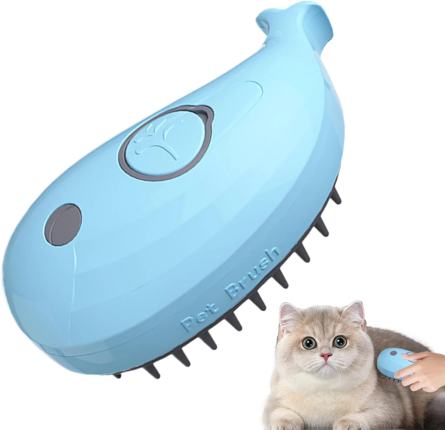 برس آب پاش گربه، برس گربه 4 در 1 برای ریزش مو - شانه نظافت شارژی برای تمیز کردن، مراقبت، ماساژ، حمام و دوش در داخل خانه برس آب پاش گربه، برس گربه 4 در 1 برای ریزش مو - شانه نظافت شارژی برای تمیز کردن، مراقبت، ماساژ، حمام و دوش در داخل خانه