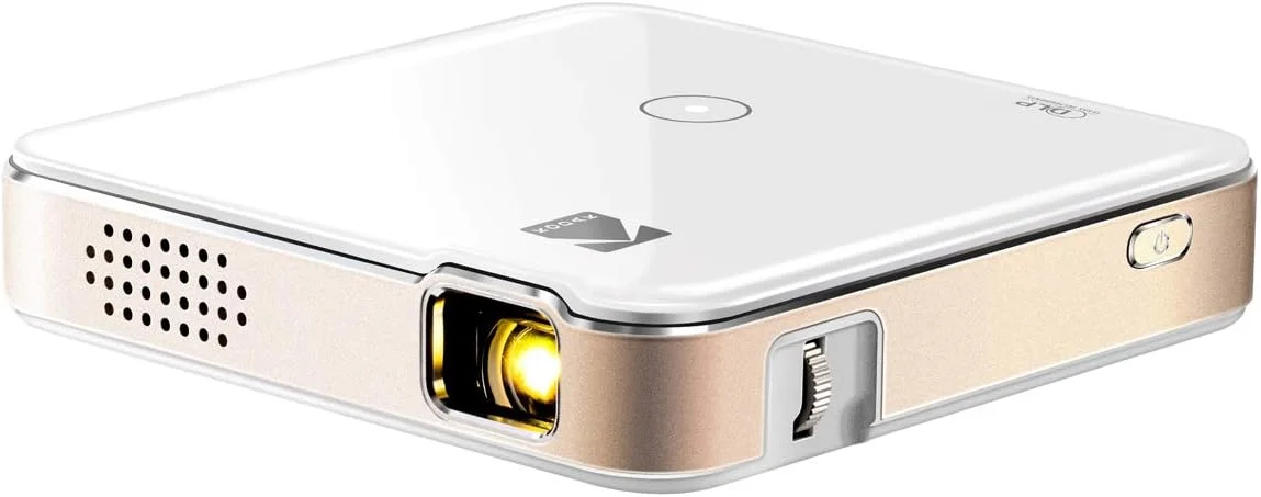 پروژکتور قابل حمل KODAK Luma 150 - پروژکتور LED DLP با کیفیت 1080p HD قابل شارژ - بلندگوی داخلی، HDMI، USB و Micro SD - سازگار با دستگاه های iOS و Android پروژکتور قابل حمل KODAK Luma 150 - پروژکتور LED DLP با کیفیت 1080p HD قابل شارژ - بلندگوی داخلی، HDMI، USB و Micro SD - سازگار با دستگاه های iOS و Android