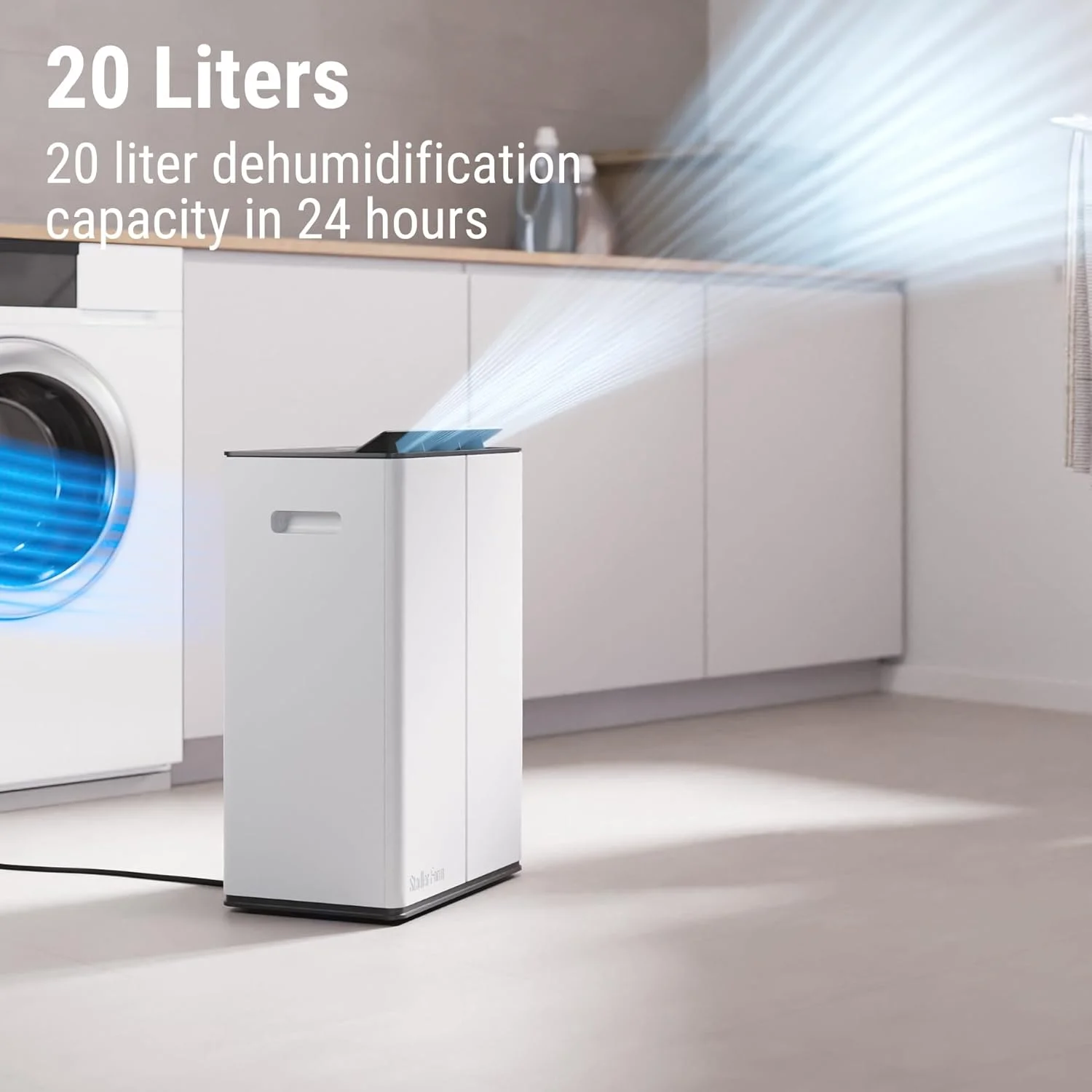 دستگاه رطوبت گیر Stadler Form Lukas با طراحی سوئیسی، 20 لیتر در روز، برای خانه/دفتر تا 70 متر مربع. کنترل WiFi، عملکرد بی صدا، خشک کردن لباس، قفل کودک، زهکشی متنوع. دستگاه رطوبت گیر Stadler Form Lukas با طراحی سوئیسی، 20 لیتر در روز، برای خانه/دفتر تا 70 متر مربع. کنترل WiFi، عملکرد بی صدا، خشک کردن لباس، قفل کودک، زهکشی متنوع.