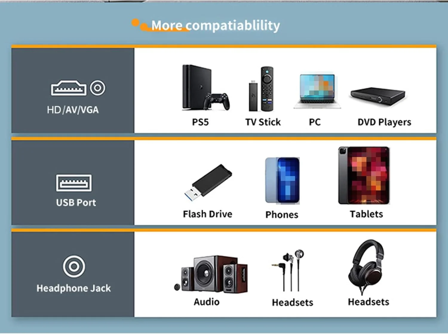 پروژکتور قابل حمل فیلم Labymos 720P سازگار با تلفن هوشمند، تی وی استیک، پخش کننده DVD پروژکتور قابل حمل فیلم Labymos 720P سازگار با تلفن هوشمند، تی وی استیک، پخش کننده DVD