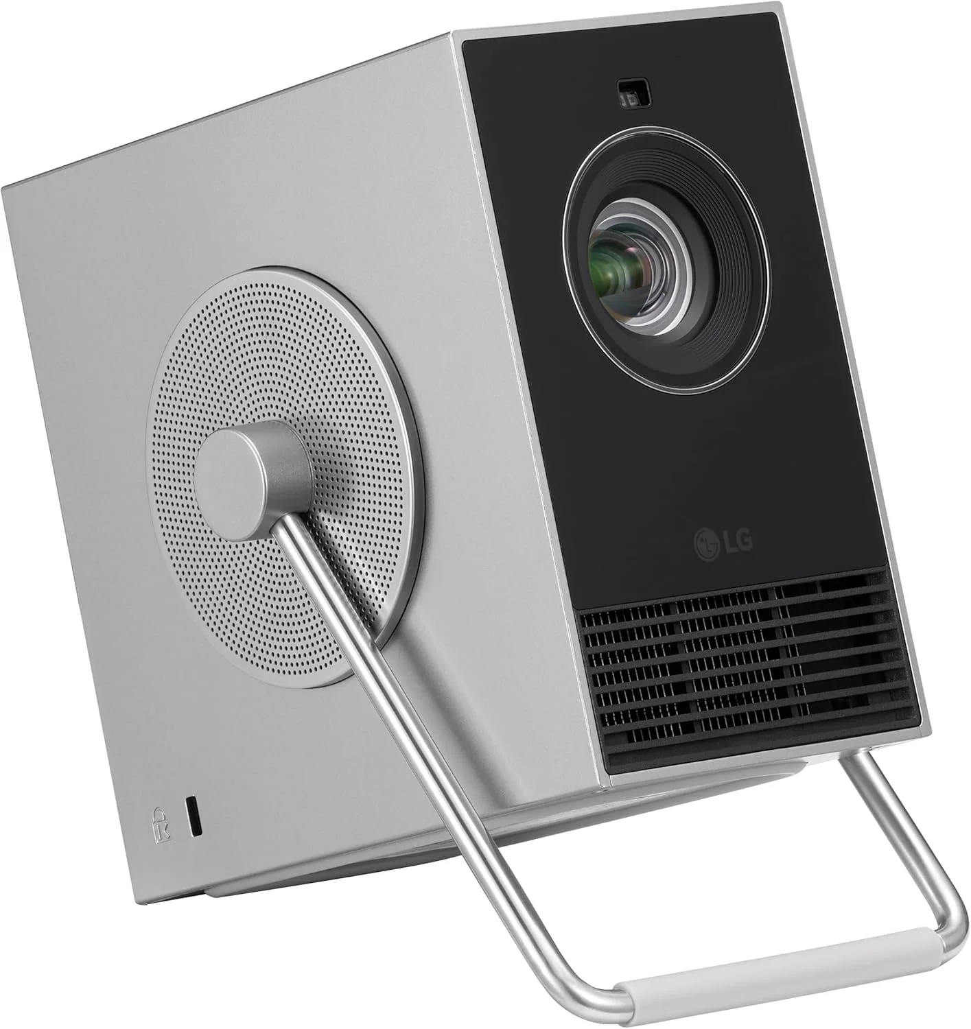 پروژکتور هوشمند قابل حمل 4K الجی CineBeam Q HU710PB با تنظیم خودکار صفحه نمایش، فوکوس خودکار، لیزر RGB، تا 154% DCI-P3 پروژکتور هوشمند قابل حمل 4K الجی CineBeam Q HU710PB با تنظیم خودکار صفحه نمایش، فوکوس خودکار، لیزر RGB، تا 154% DCI-P3