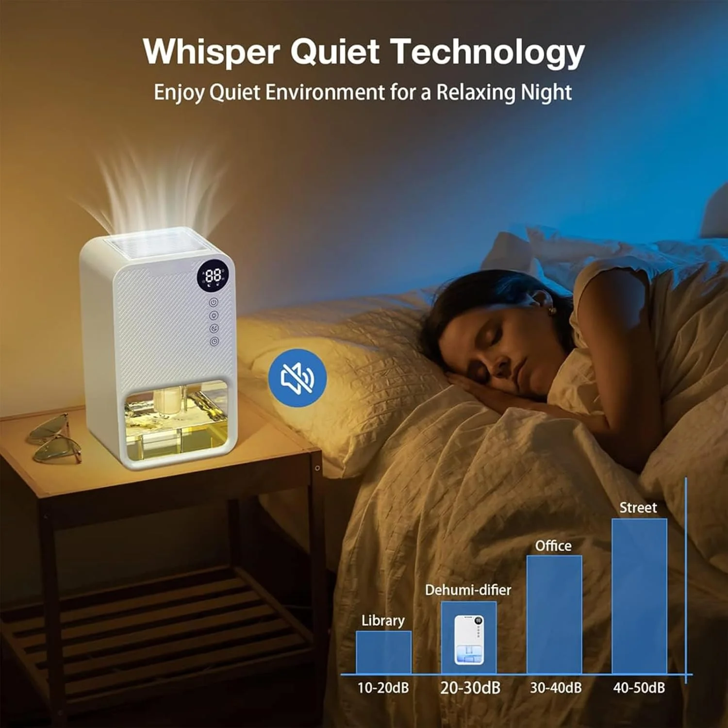 رطوبت گیر TDOO با ظرفیت 1100 میلی لیتر، تایمر 24 ساعته، حالت شب، مخزن رنگی، بی صدا، رطوبت گیر مناسب اتاق 20 متر مربعی، خاموش شدن خودکار، برای رطوبت/میعان، کنترل کپک/بو در کمد، حمام، اتاق خواب، RV (سفید-a) رطوبت گیر TDOO با ظرفیت 1100 میلی لیتر، تایمر 24 ساعته، حالت شب، مخزن رنگی، بی صدا، رطوبت گیر مناسب اتاق 20 متر مربعی، خاموش شدن خودکار، برای رطوبت/میعان، کنترل کپک/بو در کمد، حمام، اتاق خواب، RV (سفید-a)