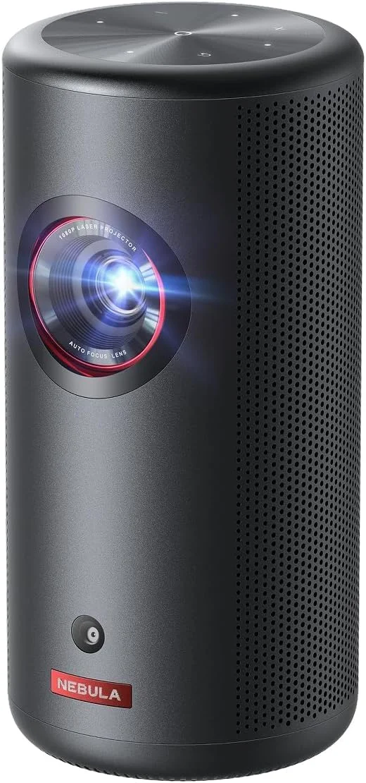 پروژکتور لیزری قابل حمل انکر Nebula Capsule 3 Laser 1080p، هوشمند، وای فای، مینی پروژکتور، مشکی، پروژکتور قابل حمل، Dolby Digital، پروژکتور لیزری، فوکوس خودکار، تصویر 120 اینچی، باتری داخلی، 2.5 ساعت پخش پروژکتور لیزری قابل حمل انکر Nebula Capsule 3 Laser 1080p، هوشمند، وای فای، مینی پروژکتور، مشکی، پروژکتور قابل حمل، Dolby Digital، پروژکتور لیزری، فوکوس خودکار، تصویر 120 اینچی، باتری داخلی، 2.5 ساعت پخش