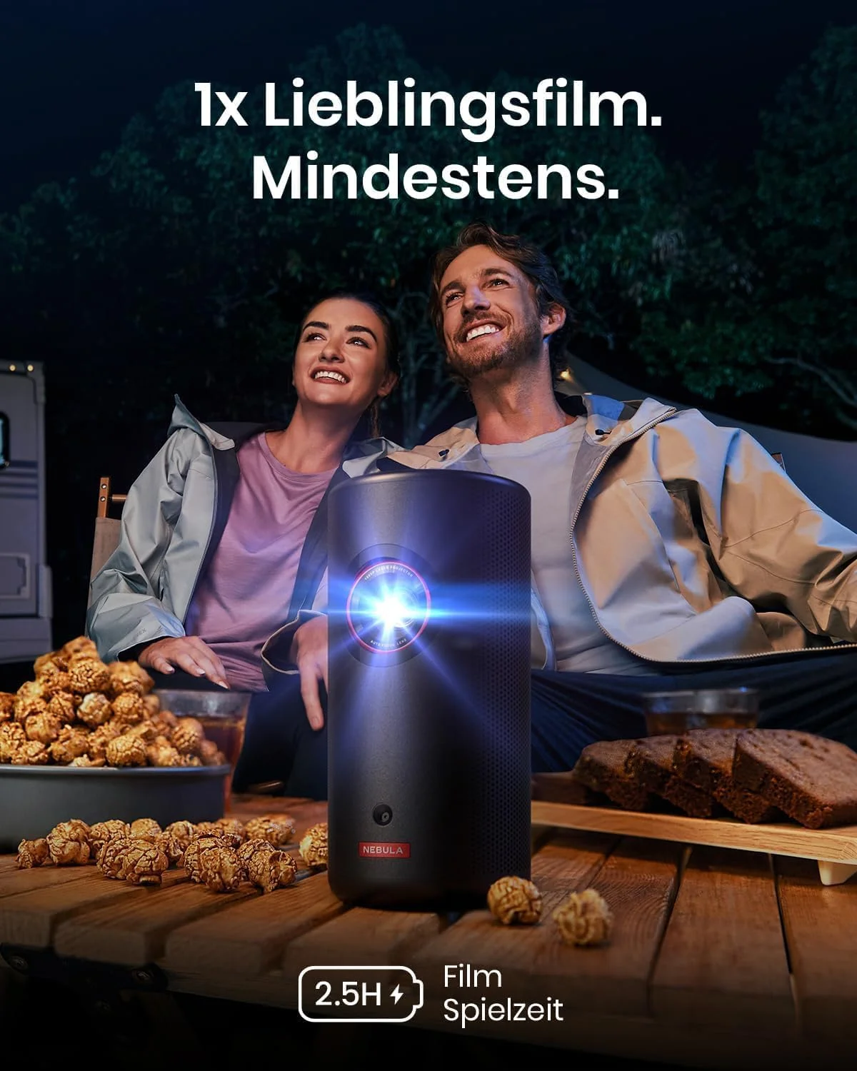 پروژکتور لیزری قابل حمل انکر Nebula Capsule 3 Laser 1080p، هوشمند، وای فای، مینی پروژکتور، مشکی، پروژکتور قابل حمل، Dolby Digital، پروژکتور لیزری، فوکوس خودکار، تصویر 120 اینچی، باتری داخلی، 2.5 ساعت پخش پروژکتور لیزری قابل حمل انکر Nebula Capsule 3 Laser 1080p، هوشمند، وای فای، مینی پروژکتور، مشکی، پروژکتور قابل حمل، Dolby Digital، پروژکتور لیزری، فوکوس خودکار، تصویر 120 اینچی، باتری داخلی، 2.5 ساعت پخش