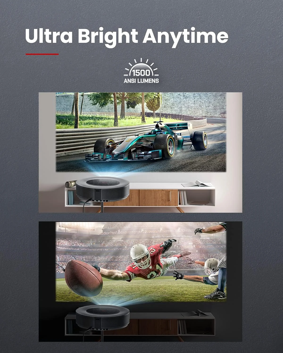 پروژکتور خانگی 4K انکر نبولا Cosmos Max، 1500 انسی لومن، اندروید تی وی 9.0، دالبی دیجیتال پلاس، HDR10، HLG، پروژکتور سینمای خانگی، مشکی پروژکتور خانگی 4K انکر نبولا Cosmos Max، 1500 انسی لومن، اندروید تی وی 9.0، دالبی دیجیتال پلاس، HDR10، HLG، پروژکتور سینمای خانگی، مشکی