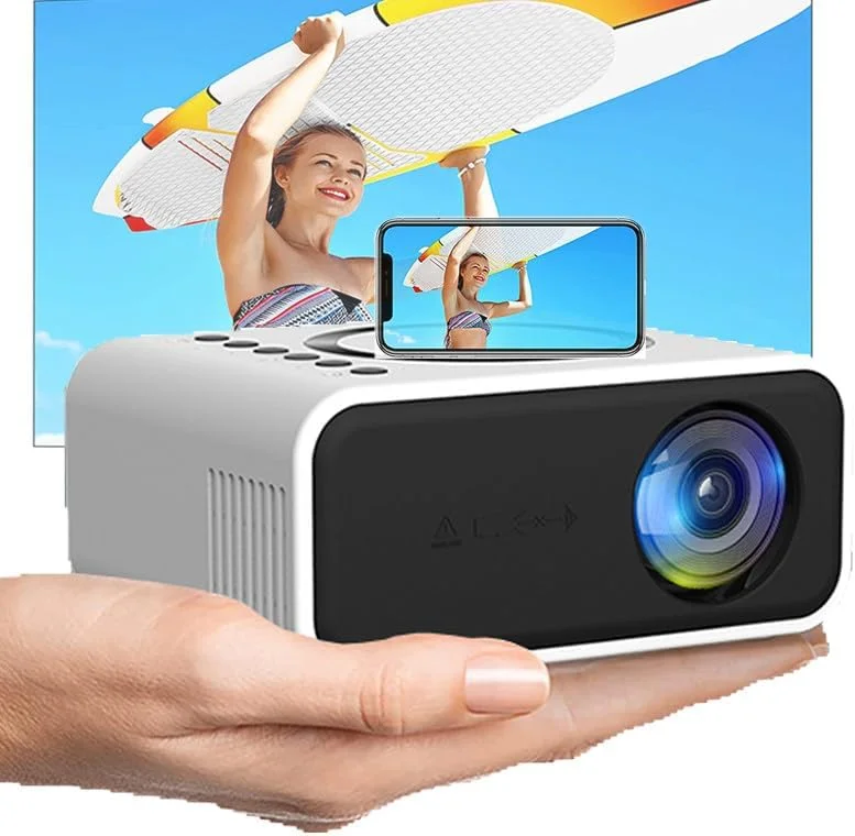 مینی پروژکتور 0.25 کیلوگرمی VACSAX، HD 1080p، با تصاویر بازتاب پراکنده، محافظت از چشم برای کودکان، سازگار با منبع تغذیه موبایل، بدنه باریک 4.8 سانتی متری، فیلم تئاتر خانگی LED، سفید مینی پروژکتور 0.25 کیلوگرمی VACSAX، HD 1080p، با تصاویر بازتاب پراکنده، محافظت از چشم برای کودکان، سازگار با منبع تغذیه موبایل، بدنه باریک 4.8 سانتی متری، فیلم تئاتر خانگی LED، سفید