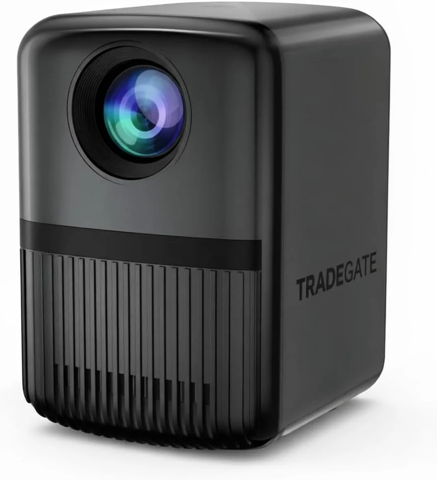 پروژکتور 4K TRADEGATE HT01 Pro | پروژکتور هوشمند WiFi 5G و HDR | سینمای خانگی 1920p Full HD | پروژکتور قابل حمل سازگار با اندروید برای فیلم، بازی، استفاده در فضای باز پروژکتور 4K TRADEGATE HT01 Pro | پروژکتور هوشمند WiFi 5G و HDR | سینمای خانگی 1920p Full HD | پروژکتور قابل حمل سازگار با اندروید برای فیلم، بازی، استفاده در فضای باز