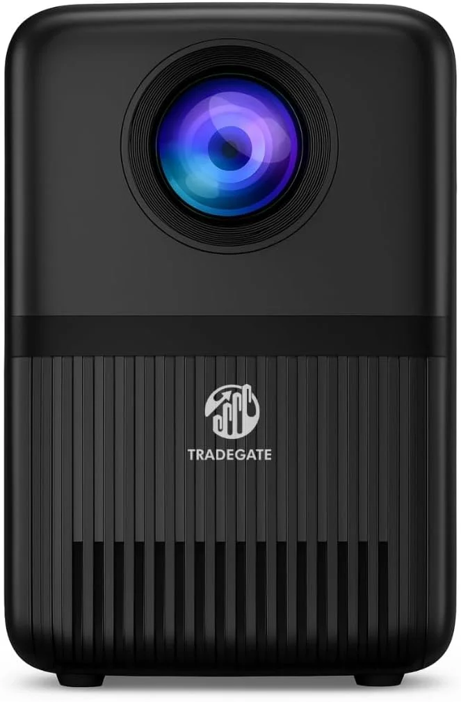 پروژکتور 4K TRADEGATE HT01 Pro | پروژکتور هوشمند WiFi 5G و HDR | سینمای خانگی 1920p Full HD | پروژکتور قابل حمل سازگار با اندروید برای فیلم، بازی، استفاده در فضای باز پروژکتور 4K TRADEGATE HT01 Pro | پروژکتور هوشمند WiFi 5G و HDR | سینمای خانگی 1920p Full HD | پروژکتور قابل حمل سازگار با اندروید برای فیلم، بازی، استفاده در فضای باز