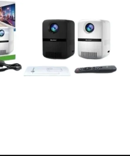 پروژکتور 4K TRADEGATE HT01 Pro | پروژکتور هوشمند WiFi 5G و HDR | سینمای خانگی 1920p Full HD | پروژکتور قابل حمل سازگار با اندروید برای فیلم، بازی، استفاده در فضای باز پروژکتور 4K TRADEGATE HT01 Pro | پروژکتور هوشمند WiFi 5G و HDR | سینمای خانگی 1920p Full HD | پروژکتور قابل حمل سازگار با اندروید برای فیلم، بازی، استفاده در فضای باز