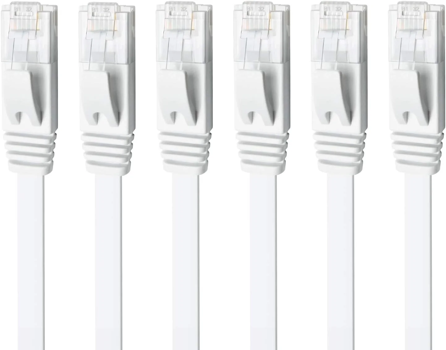 کابل اترنت یاهودی 1 متری بسته 6 عددی، کابل اترنت CAT6 گیگابیتی سرعت بالا 1000 مگابیت بر ثانیه برای 250 مگاهرتز بر ثانیه، کابل پچ شبکه LAN RJ45 محافظت شده 32AWG Cat 6 - برای رایانه شخصی، PS5، سوییچ، روتر، مودم، لپ تاپ (سفید) کابل اترنت یاهودی 1 متری بسته 6 عددی، کابل اترنت CAT6 گیگابیتی سرعت بالا 1000 مگابیت بر ثانیه برای 250 مگاهرتز بر ثانیه، کابل پچ شبکه LAN RJ45 محافظت شده 32AWG Cat 6 - برای رایانه شخصی، PS5، سوییچ، روتر، مودم، لپ تاپ (سفید)