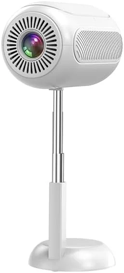 پروژکتور مینی SUKILO 4K قابل حمل هوشمند با ریموت، سینمای خانگی 120 اینچی فضای باز، چرخش 90 درجه، کنترل صوتی هوش مصنوعی، آینه سازی صفحه نمایش دو بانده، صدای فراگیر سه بعدی