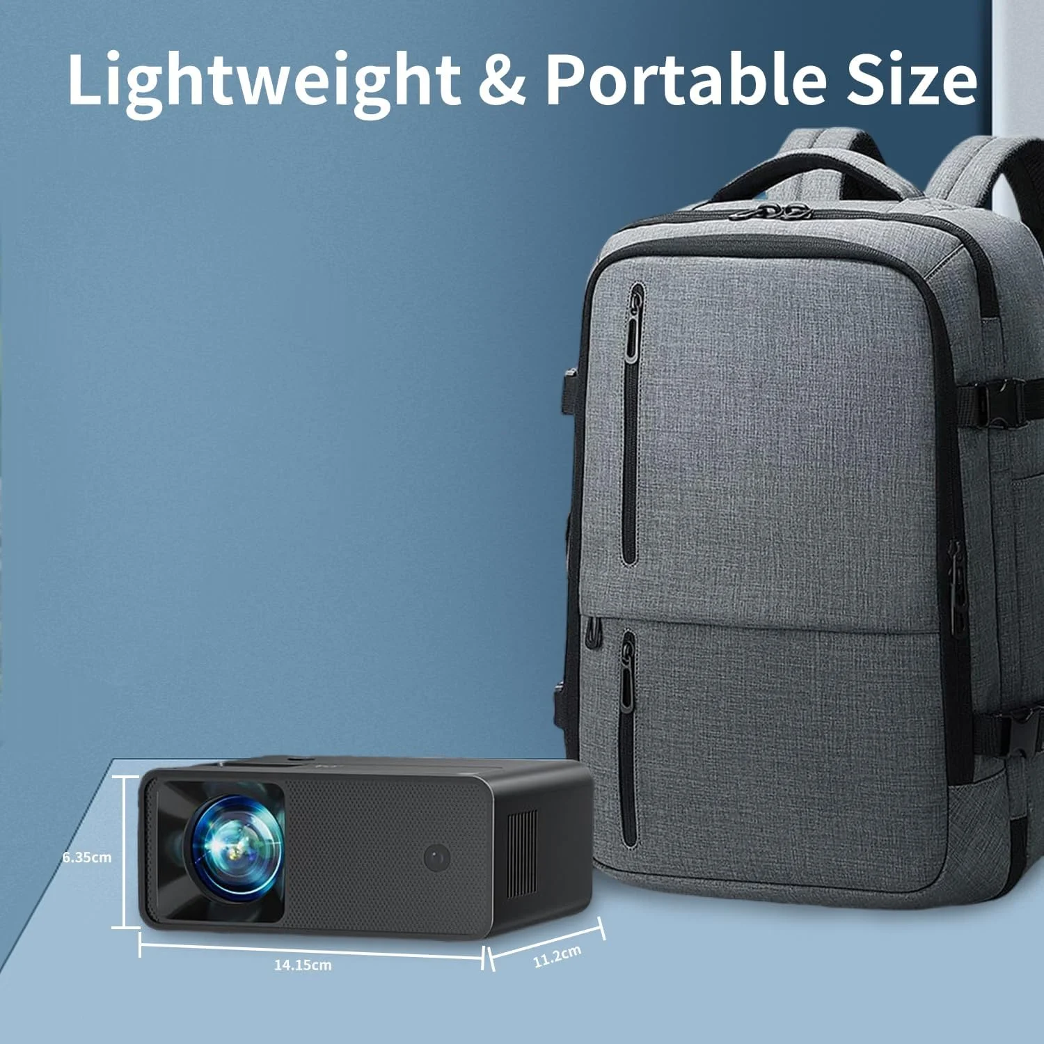 پروژکتور مینی SPNOR، پروژکتور ویدئویی با پشتیبانی از Full HD 1080P ارتقا یافته 2025، پروژکتور فیلم کوچک قابل حمل، سازگار با iOS/Android/Windows/TV Stick/Box/USB/HDMI پروژکتور مینی SPNOR، پروژکتور ویدئویی با پشتیبانی از Full HD 1080P ارتقا یافته 2025، پروژکتور فیلم کوچک قابل حمل، سازگار با iOS/Android/Windows/TV Stick/Box/USB/HDMI