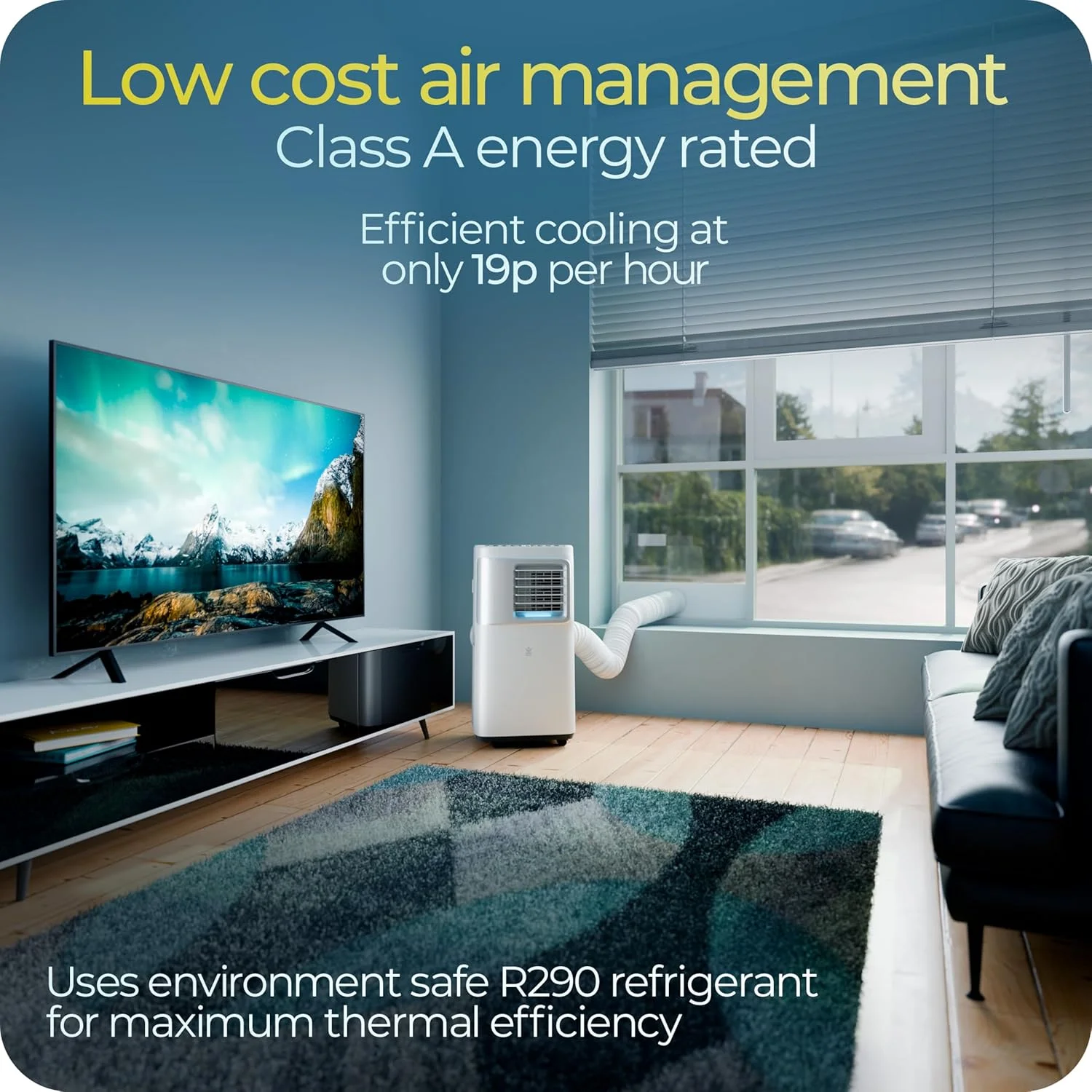 دستگاه تهویه مطبوع 4 در 1 Avalla S-550 قابل حمل و رطوبت گیر 20 لیتری - ایده آل برای پوشش اتاق بزرگ - خنک کننده قدرتمند 7000BTU با هزینه های عملیاتی کم، تایمر 24 ساعته، حالت خواب، کنترل از راه دور و کیت پنجره دستگاه تهویه مطبوع 4 در 1 Avalla S-550 قابل حمل و رطوبت گیر 20 لیتری - ایده آل برای پوشش اتاق بزرگ - خنک کننده قدرتمند 7000BTU با هزینه های عملیاتی کم، تایمر 24 ساعته، حالت خواب، کنترل از راه دور و کیت پنجره