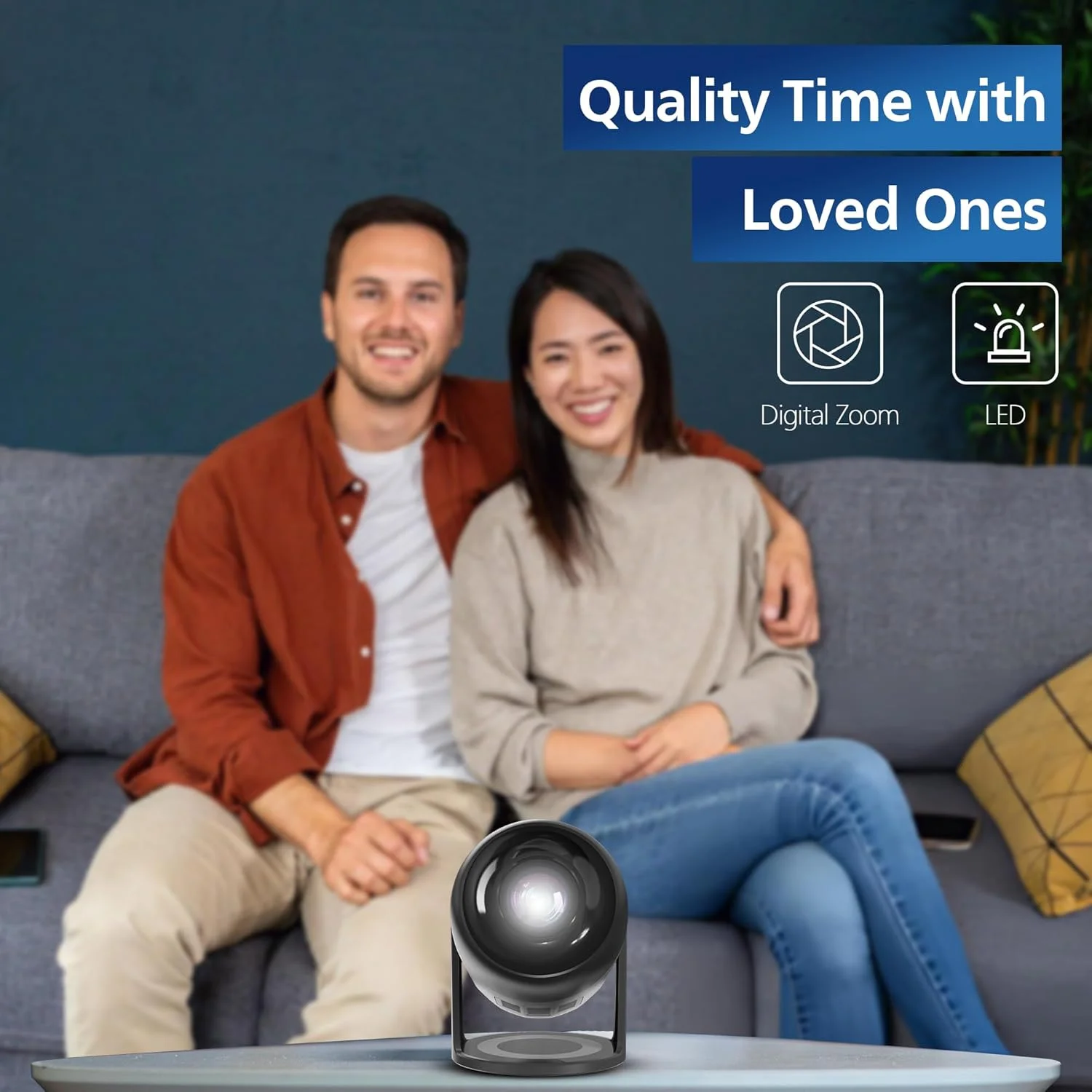 پروژکتور سینمای خانگی فیلیپس مدل Neopix 150، Full HD 1920 x 1080p، چرخش 180 درجه، منبع نور LED، حالت Mirror، WLAN 6، صدای استریو 2 x 3 وات، مشکی پروژکتور سینمای خانگی فیلیپس مدل Neopix 150، Full HD 1920 x 1080p، چرخش 180 درجه، منبع نور LED، حالت Mirror، WLAN 6، صدای استریو 2 x 3 وات، مشکی