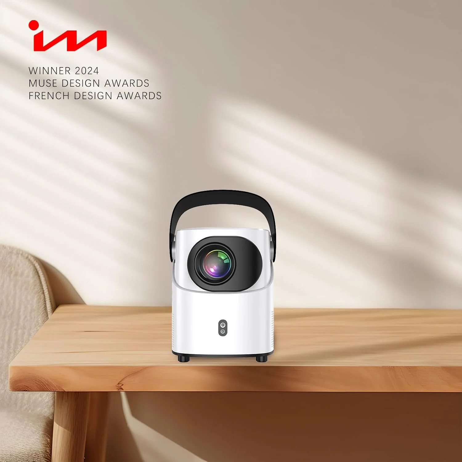 پروژکتور Unitedtime با WiFi و بلوتوث، رزولوشن اصلی 1080p، پشتیبانی از 4K، روشنایی 12000 لومن، قابل حمل، دارای پایه تاشو یکپارچه، مناسب برای سینمای خانگی، پشتیبانی از HDMI، USB، PC، TV Box، تلفن های iOS و Android پروژکتور Unitedtime با WiFi و بلوتوث، رزولوشن اصلی 1080p، پشتیبانی از 4K، روشنایی 12000 لومن، قابل حمل، دارای پایه تاشو یکپارچه، مناسب برای سینمای خانگی، پشتیبانی از HDMI، USB، PC، TV Box، تلفن های iOS و Android