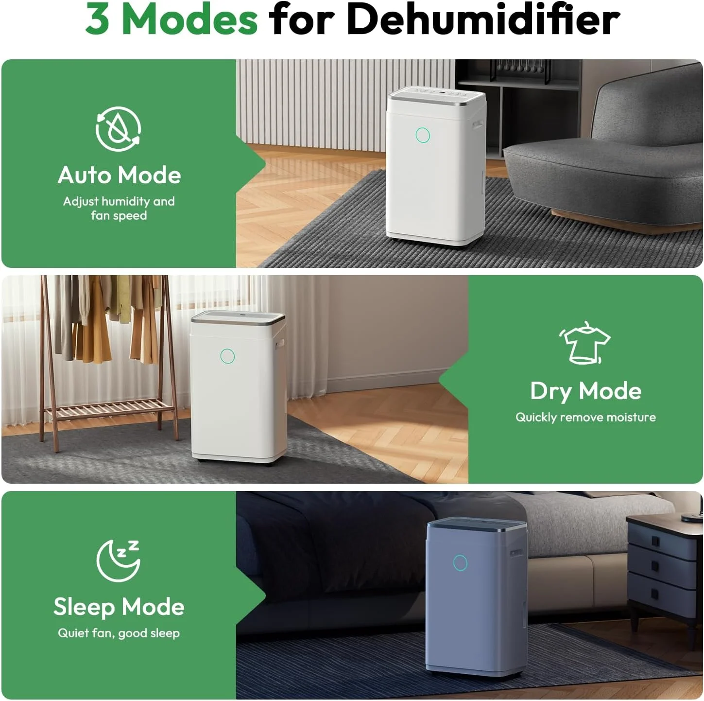 دستگاه رطوبت گیر HUMILABS با ظرفیت 4500 فوت مربع برای اتاق های بزرگ و زیرزمین، خاموش شدن و یخ زدایی خودکار، رطوبت گیر 50 پینتی با شلنگ تخلیه و مخزن 1.7 گالنی، 35 دسی بل بی صدا، تایمر 24 ساعته دستگاه رطوبت گیر HUMILABS با ظرفیت 4500 فوت مربع برای اتاق های بزرگ و زیرزمین، خاموش شدن و یخ زدایی خودکار، رطوبت گیر 50 پینتی با شلنگ تخلیه و مخزن 1.7 گالنی، 35 دسی بل بی صدا، تایمر 24 ساعته