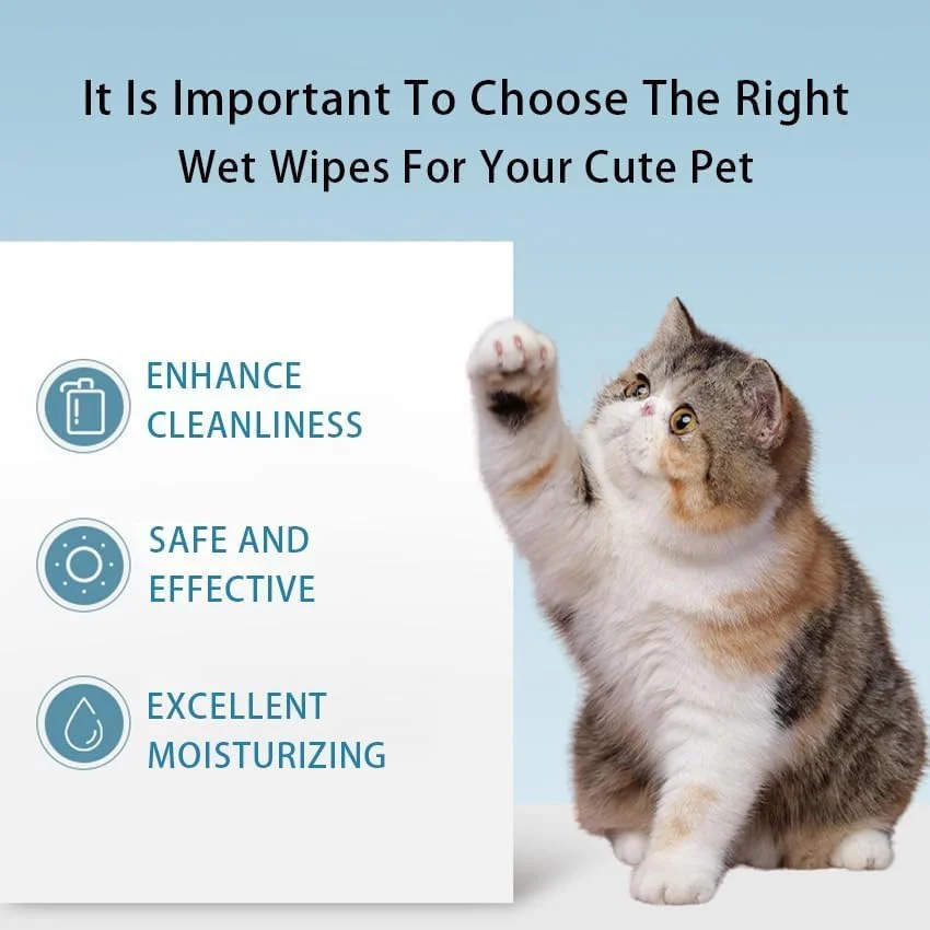 دستمال مرطوب چشم حیوانات خانگی 120 عددی، برای سگ و گربه - ملایم، ضد حساسیت، پاک کننده لکه اشک و ترشحات، مواد طبیعی، دستمال های نرم پاک کننده صورت برای پوست های حساس، تسکین دهنده سوزش