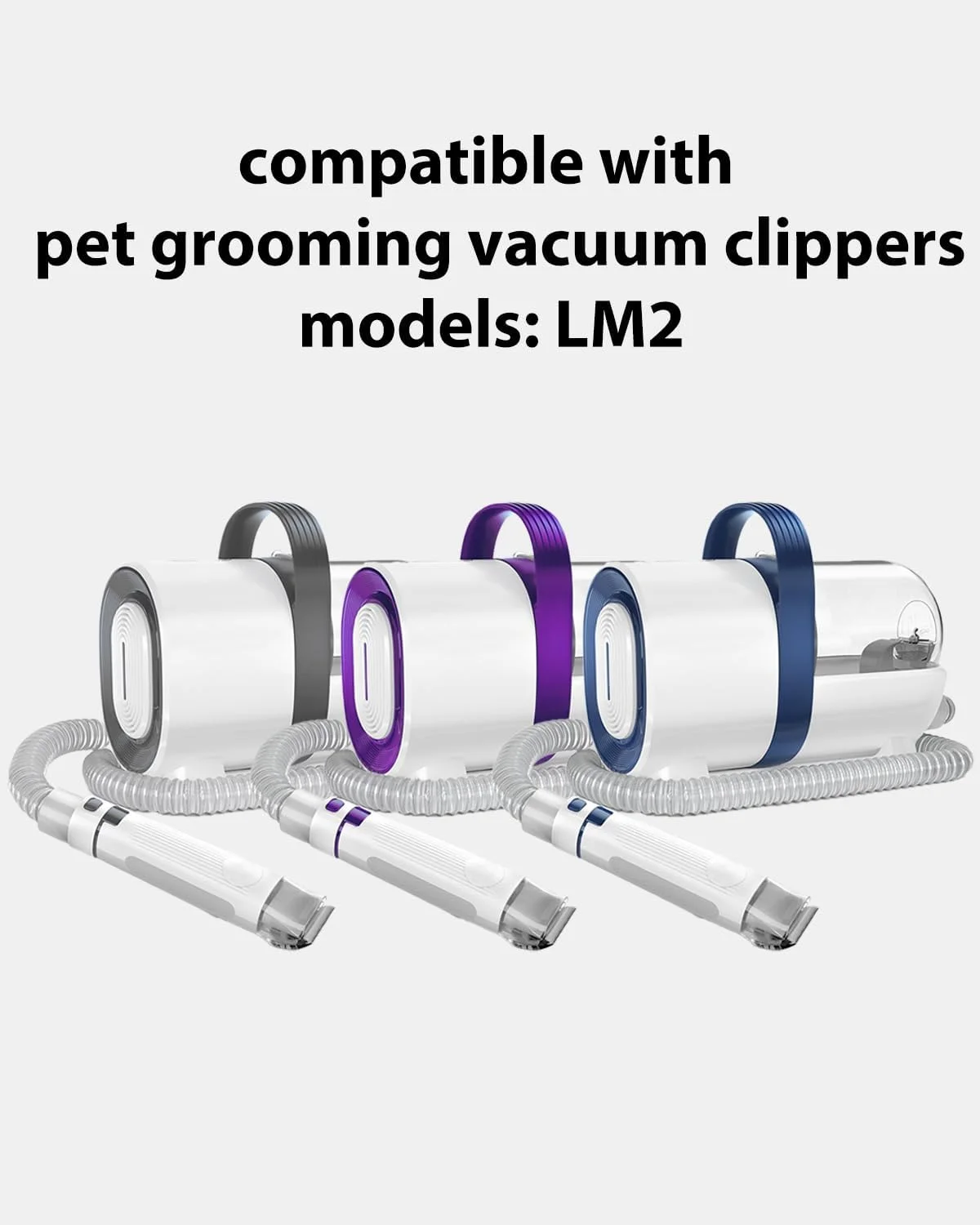 تیغه یدکی ماشین اصلاح حیوانات خانگی مدل wotdmu بسته 2 عددی، تیغه های جایگزین ماشین اصلاح سگ با صدای کم سازگار با ماشین اصلاح سگ ONEISALL، برس تمیز کننده، مشکی