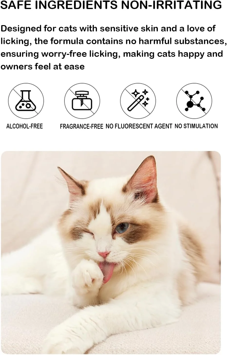 دستمال مرطوب حیوانات خانگی برای گربه ها، دستمال مرطوب چشم برای گربه ها برای کل بدن، دستمال مرطوب چشم، دستمال مرطوب گوش، پنجه ها و باسن بدون عطر