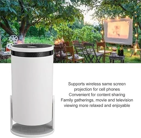 مینی پروژکتور 2024 – ارتقا یافته 1080P واقعی، پشتیبانی از 4K | پروژکتور قابل حمل WiFi 6 و BT5.2 با کنترل دوگانه و تصحیح زاویه 180 درجه مینی پروژکتور 2024 – ارتقا یافته 1080P واقعی، پشتیبانی از 4K | پروژکتور قابل حمل WiFi 6 و BT5.2 با کنترل دوگانه و تصحیح زاویه 180 درجه