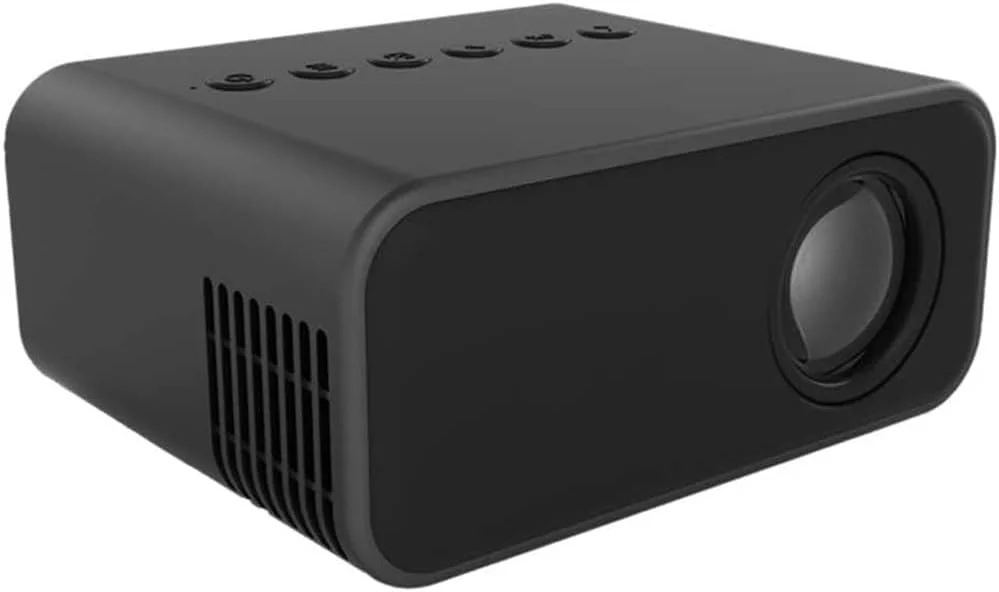 پروژکتور جیبی مینی - پروژکتور فیلم قابل حمل HD با قابلیت آینه کردن صفحه نمایش تلفن، طراحی مشکی جمع و جور، دستگاه سرگرمی خانگی برای فیلم، بازی، مسافرت، ارائه و شب های خانوادگی پروژکتور جیبی مینی - پروژکتور فیلم قابل حمل HD با قابلیت آینه کردن صفحه نمایش تلفن، طراحی مشکی جمع و جور، دستگاه سرگرمی خانگی برای فیلم، بازی، مسافرت، ارائه و شب های خانوادگی