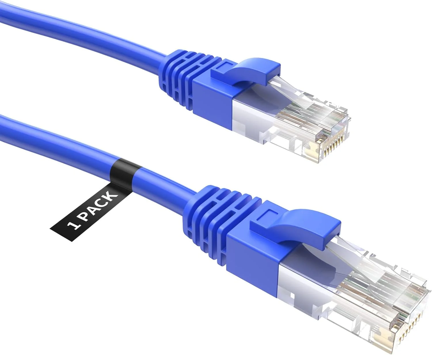 CableCreation 75 Feet CAT 5e Ethernet Patch Cable, RJ45 Computer Network Cord, Cat 5e Patch Cord Lan Cable UTP 24AWG+100% Copper Wire, 22.87m, Blue Color