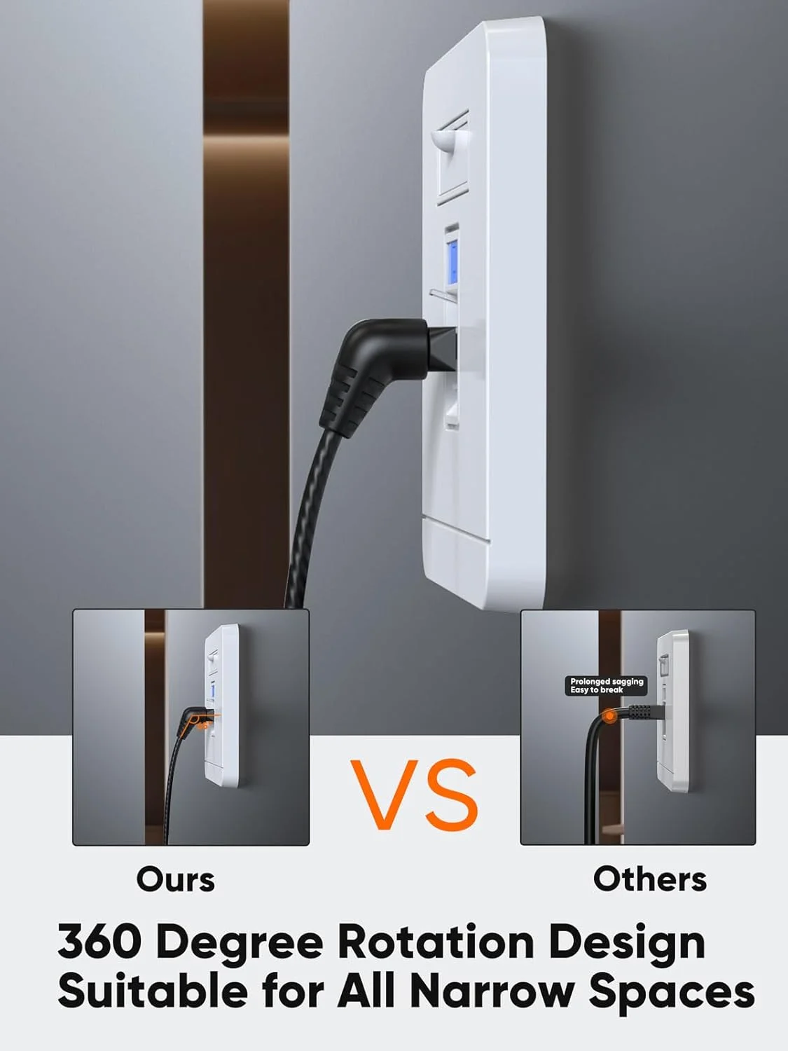 کابل شبکه CableCreation CAT6A Ethernet UTP Booted، کابل شبکه CAT6A LAN با قابلیت چرخش 360 درجه با کانکتور RJ45، سیم پچ 32AWG 10Gbps 500MHz سرعت بالا برای بازی، PS5، Xbox، مودم، PC، 0.25 متر کابل شبکه CableCreation CAT6A Ethernet UTP Booted، کابل شبکه CAT6A LAN با قابلیت چرخش 360 درجه با کانکتور RJ45، سیم پچ 32AWG 10Gbps 500MHz سرعت بالا برای بازی، PS5، Xbox، مودم، PC، 0.25 متر