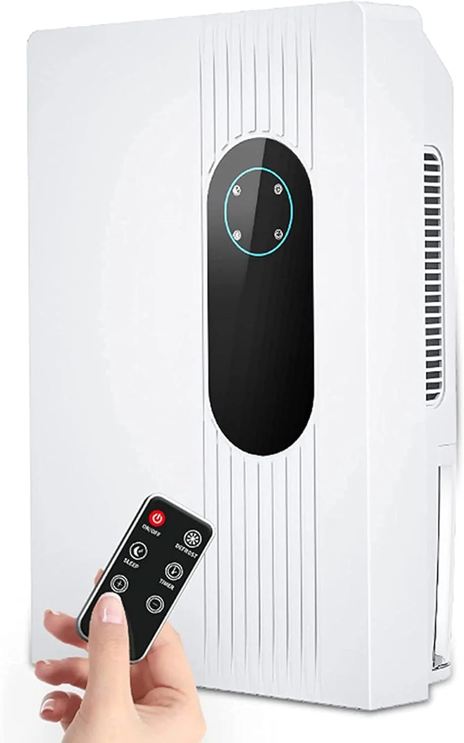 رطوبت گیر 2.2 لیتری 42 واتی MAHWTF، با کنترل از راه دور/لوله آب خارجی، بی صدا/کنترل از راه دور/تایمر، برای جذب رطوبت زیرزمین