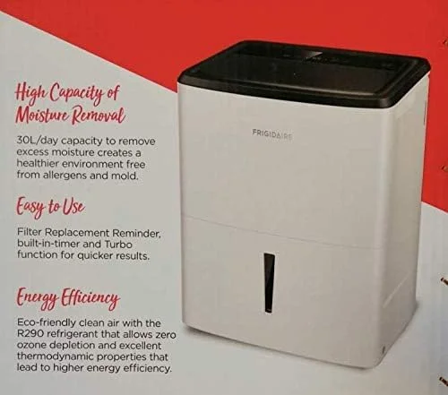 دستگاه رطوبت گیر 30 لیتری فریجیدر، سفید مدل Fd30K70Isc