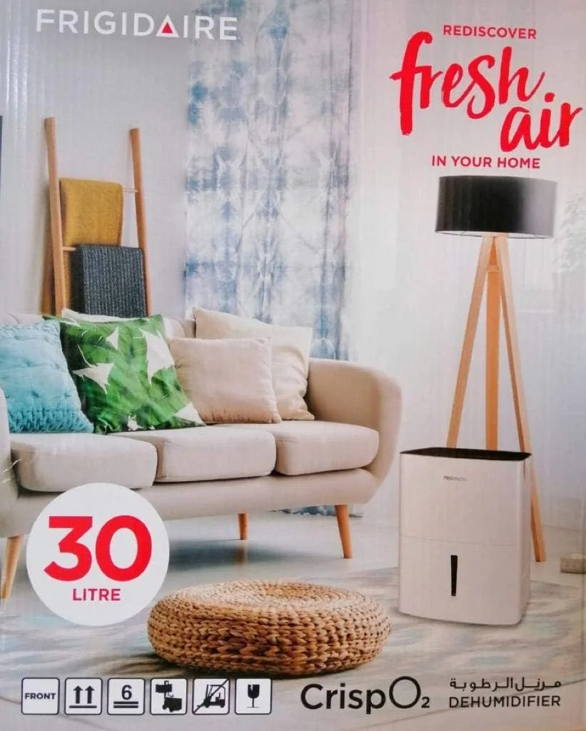دستگاه رطوبت گیر 30 لیتری فریجیدر، سفید مدل Fd30K70Isc