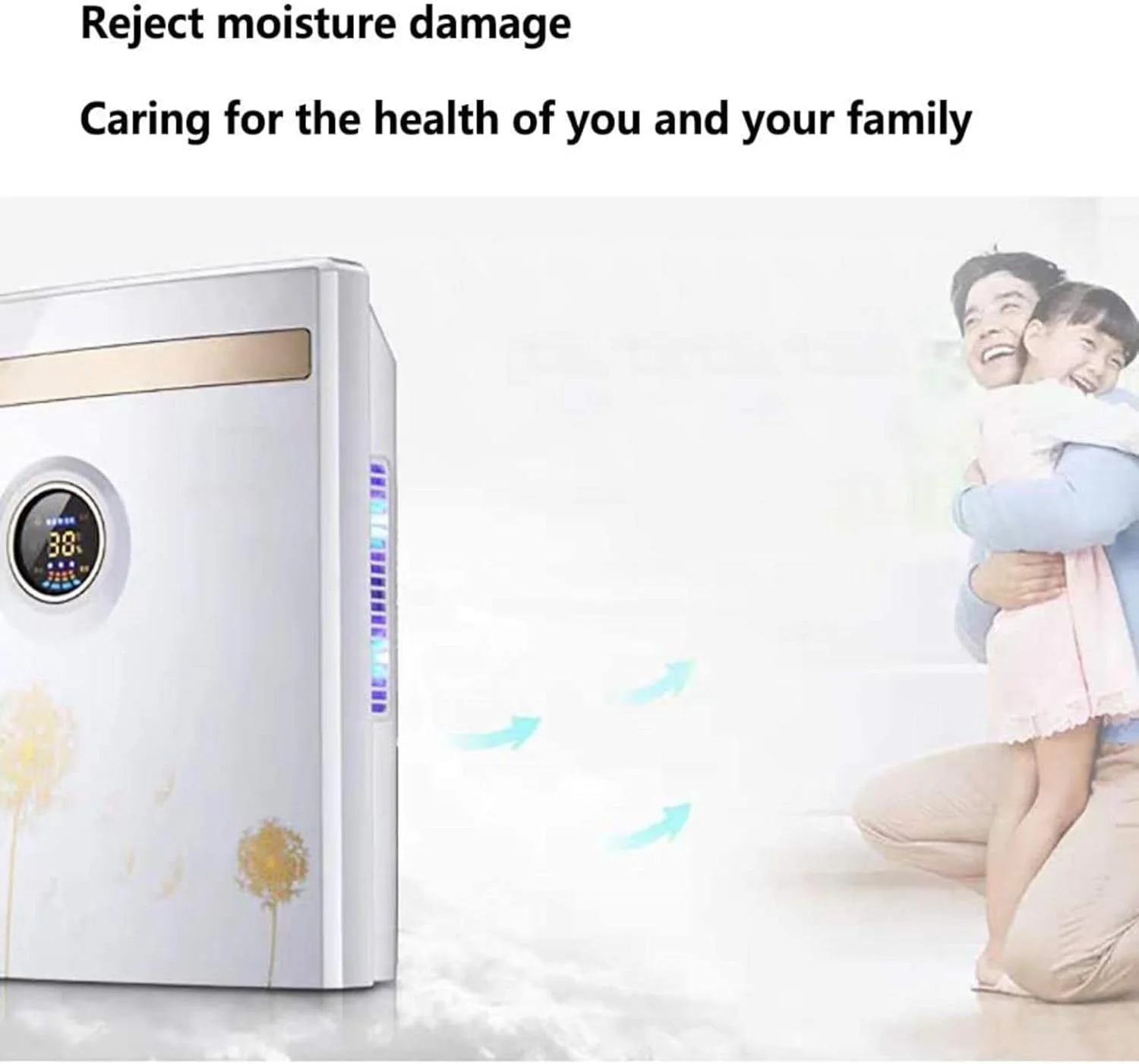 دستگاه رطوبت گیر خانگی MAHWTF، یکپارچه با تصفیه هوا، فوق العاده بی صدا، ساخته شده از مواد نیمه هادی، مناسب برای حذف رطوبت و جلوگیری از کپک در آشپزخانه، اتاق خواب و دفتر کار دستگاه رطوبت گیر خانگی MAHWTF، یکپارچه با تصفیه هوا، فوق العاده بی صدا، ساخته شده از مواد نیمه هادی، مناسب برای حذف رطوبت و جلوگیری از کپک در آشپزخانه، اتاق خواب و دفتر کار