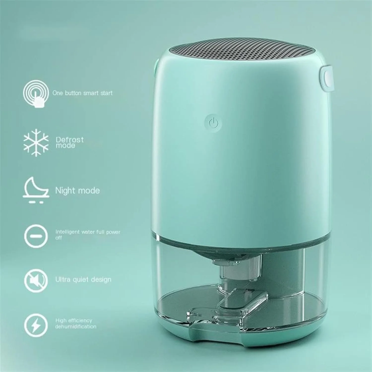 رطوبت گیر کوچک خانگی، خشک کن هوا، جذب کننده رطوبت، خشک کن برقی خنک کننده، مخزن آب 1100 میلی لیتری برای خانه، آشپزخانه، دفتر کار (رنگ: 2) رطوبت گیر کوچک خانگی، خشک کن هوا، جذب کننده رطوبت، خشک کن برقی خنک کننده، مخزن آب 1100 میلی لیتری برای خانه، آشپزخانه، دفتر کار (رنگ: 2)