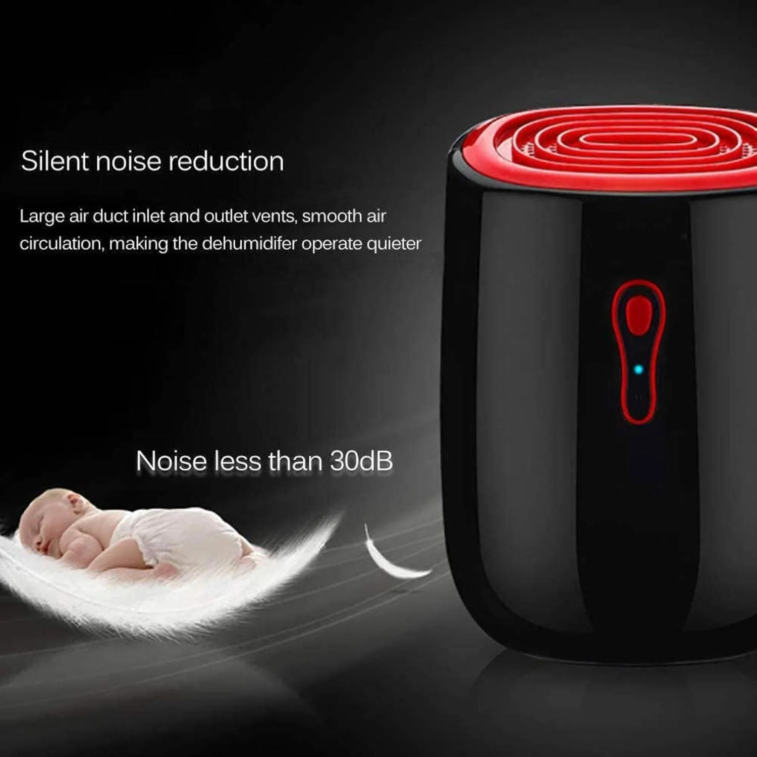 رطوبت گیر خانگی MAHWTF، جاذب رطوبت، جنس ABS، رطوبت گیر برقی کوچک قابل حمل، مشکی، بی صدا، 500 میلی لیتر، مناسب برای از بین بردن رطوبت آشپزخانه، اتاق خواب، دفتر، گاراژ رطوبت گیر خانگی MAHWTF، جاذب رطوبت، جنس ABS، رطوبت گیر برقی کوچک قابل حمل، مشکی، بی صدا، 500 میلی لیتر، مناسب برای از بین بردن رطوبت آشپزخانه، اتاق خواب، دفتر، گاراژ