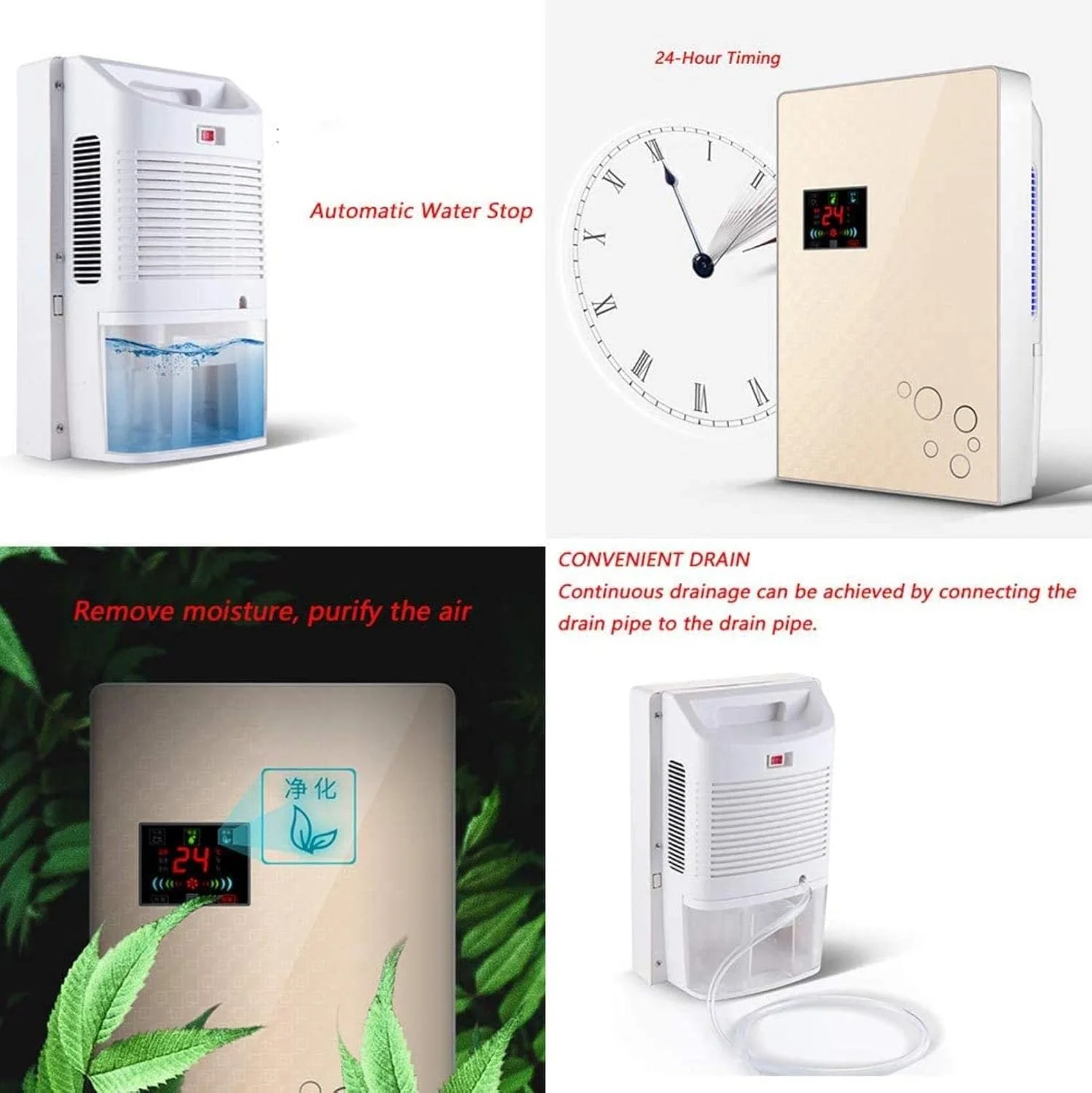 دستگاه رطوبت گیر و خشک کن 5 در 1 دوگانه MAHWTF (2.2 لیتر)، رطوبت زدایی کارآمد، فوق العاده بی صدا، خاموش شدن خودکار - ایده آل برای رطوبت و تراکم در خانه دستگاه رطوبت گیر و خشک کن 5 در 1 دوگانه MAHWTF (2.2 لیتر)، رطوبت زدایی کارآمد، فوق العاده بی صدا، خاموش شدن خودکار - ایده آل برای رطوبت و تراکم در خانه