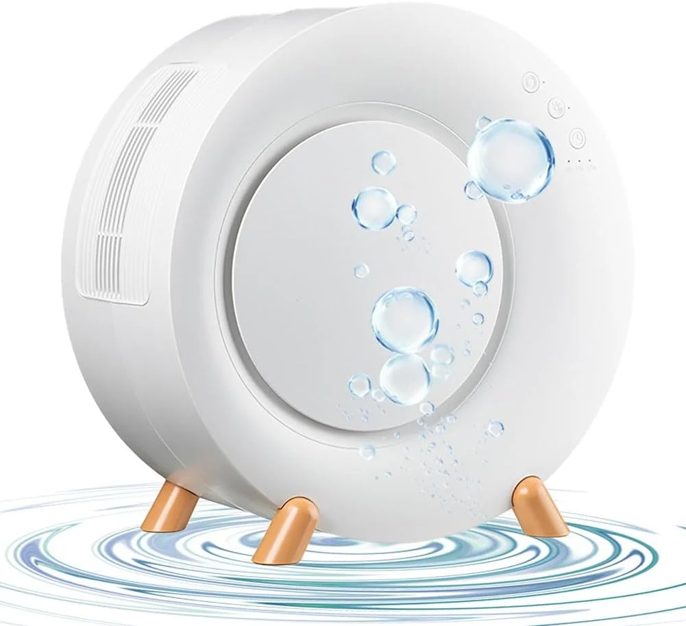 دستگاه رطوبت گیر برقی هوا، رطوبت گیر برای خانه با مخزن آب 1000 میلی لیتری، رطوبت گیر قابل حمل با خاموش شدن خودکار، حالت خواب آرام با رطوبت ثابت، برای خانه، اتاق خواب، حمام، زیرزمین