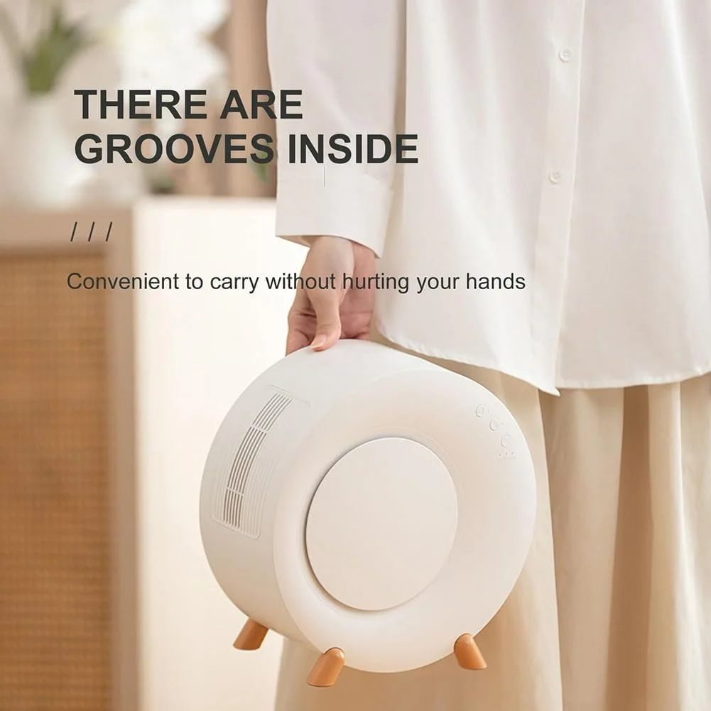 دستگاه رطوبت گیر برقی هوا، رطوبت گیر برای خانه با مخزن آب 1000 میلی لیتری، رطوبت گیر قابل حمل با خاموش شدن خودکار، حالت خواب آرام با رطوبت ثابت، برای خانه، اتاق خواب، حمام، زیرزمین
