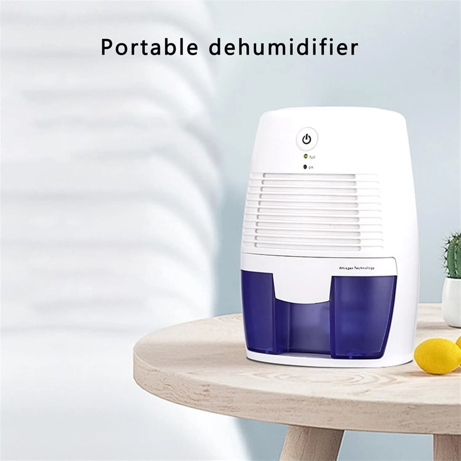 رطوبت گیر کوچک خانگی، مینی رطوبت گیر جذب کننده رطوبت، دستگاه خشک کن هوا برقی خنک کننده برای اتاق خواب آشپزخانه 500 میلی لیتر صنعتی