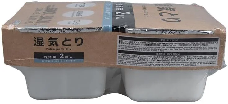 رطوبت گیر جاذب دایسو، سفید (2 عددی) - 300 میلی لیتر رطوبت گیر جاذب دایسو، سفید (2 عددی) - 300 میلی لیتر