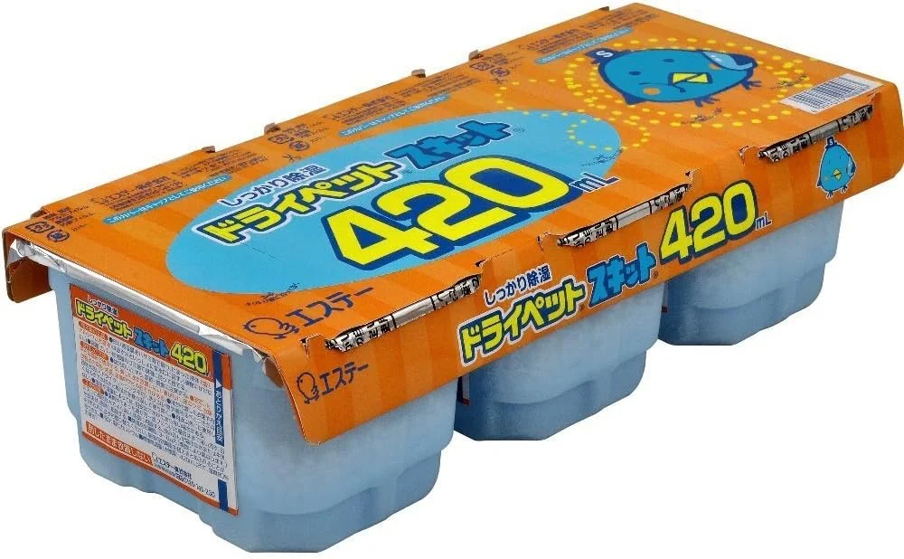 دراي پت اسکیت رطوبت گیر یکبار مصرف 420 میلی لیتر بسته 3 عددی، 1 کارتن (12 بسته)