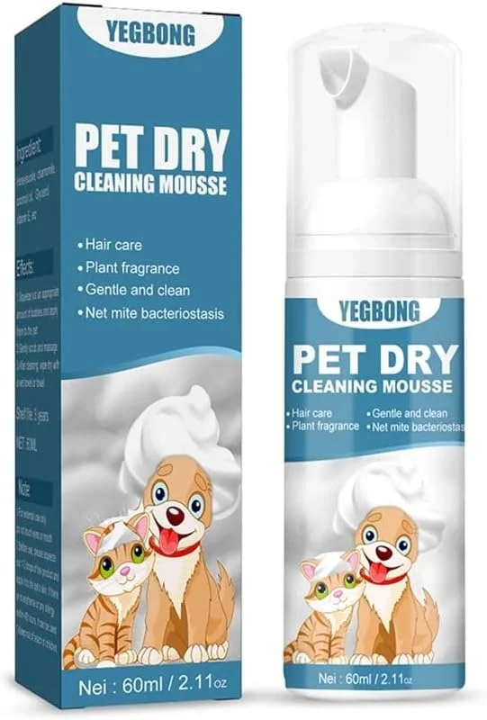 اسپری دئودورانت سگ بدون آب، از بین برنده بوی حیوانات خانگی و اسپری طراوت بخش آزونی برای گربه ها و سگ ها، اسپری نظافت حیوانات خانگی بدون نیاز به آبکشی برای خانه و مسافرت (ایمن و ماندگار)