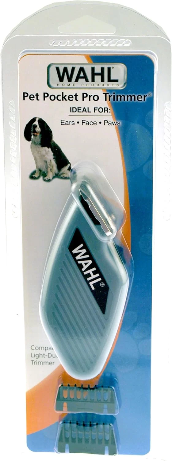 ماشین اصلاح کوچک Wahl Pocket Pro برای اصلاح اطراف چشم، گوش و پنجه سگ و گربه - مدل 9961-900