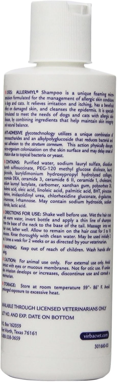 شامپو ویرباک آلرمیل، ۲۳۶ میلی لیتر