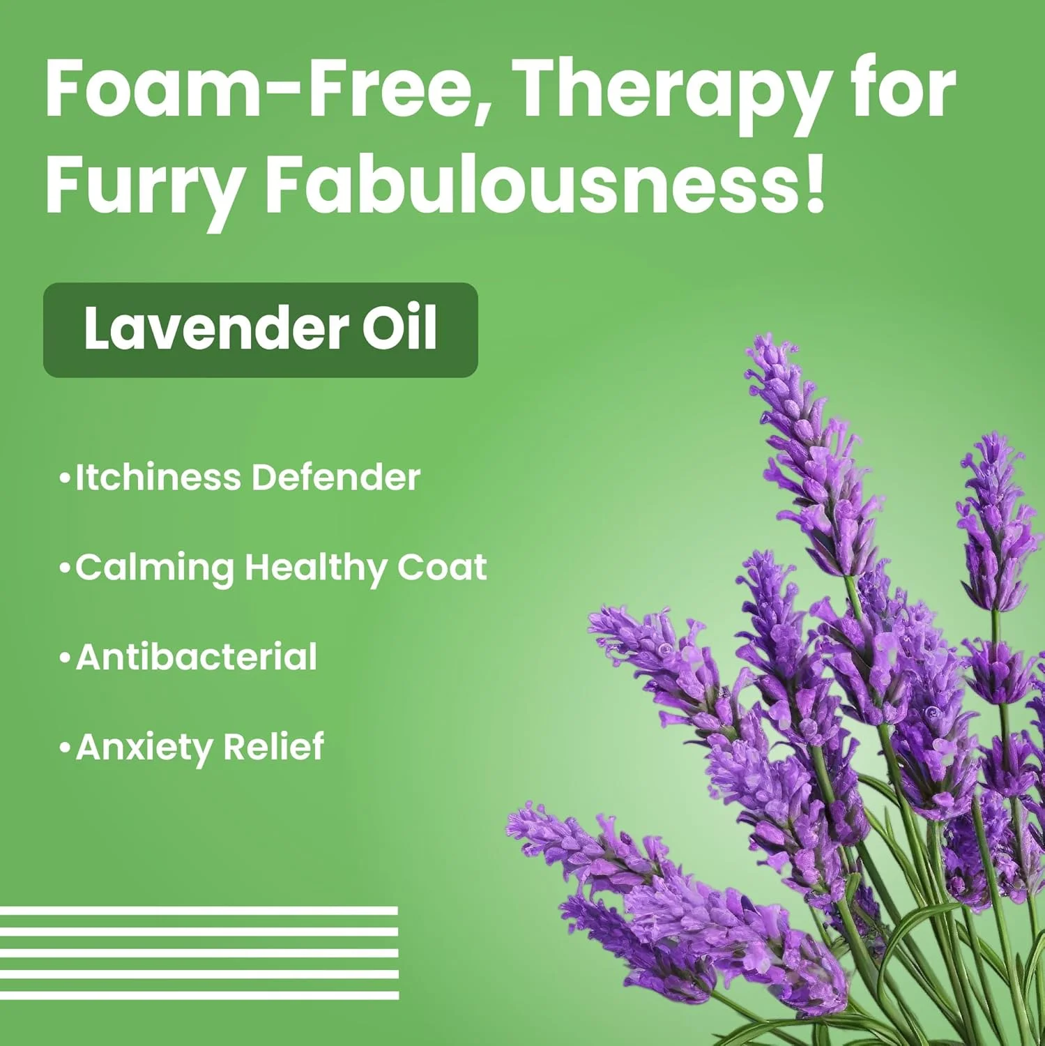 اسپری شامپو خشک سگ Bark out Loud by Vivaldis، بدون نیاز به آبکشی، حاوی آلوئه ورا، پروتئین غلات، اسطوخودوس، ضد باکتری، فرمول تسکین خارش برای مراقبت از پوشش (100 میلی لیتر)