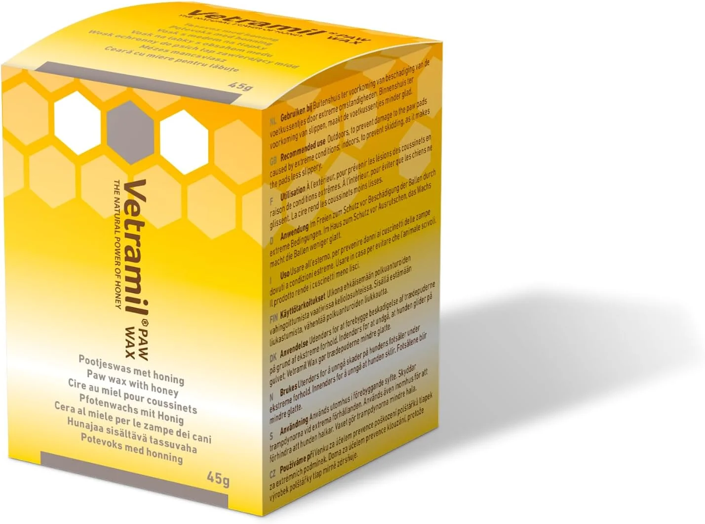 وترامیل وکس پنجه سگ 45 گرم