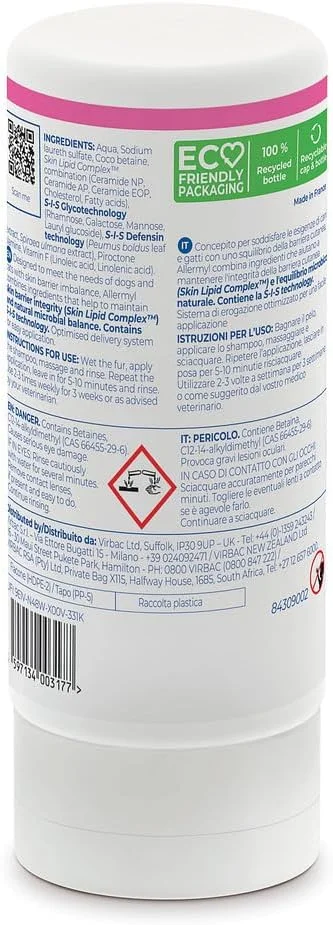 شامپو آلرژی ویرباک آلرمییل 200 میلی لیتر