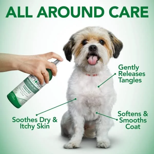 اسپری نرم کننده مرطوب کننده Vet's Best 31658100057، سفید، 473 میلی لیتر.