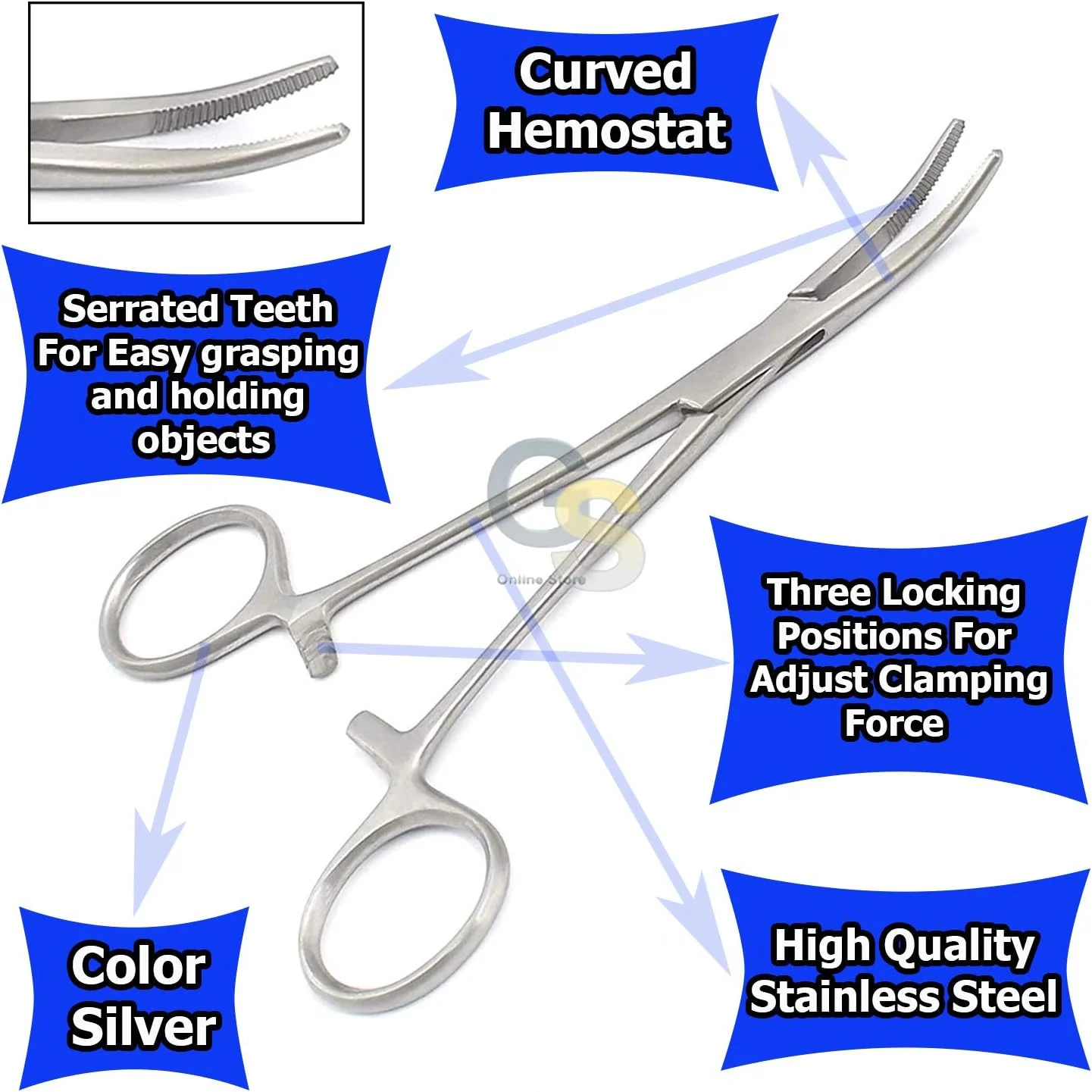 ابزار موبر گوش سگ، مناسب نظافت و بهداشت حیوانات خانگی، مخصوص دامپزشکان، از فروشگاه آنلاین G.S