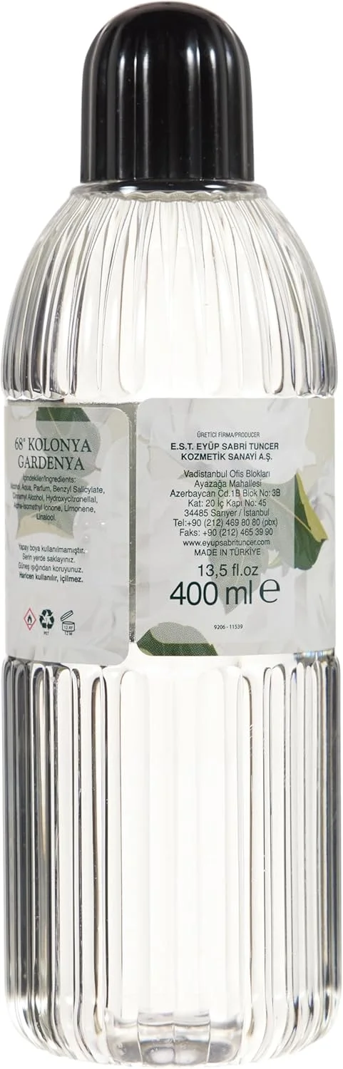 ادکلن باغچه گل یاس ایوب صبری تونجر بطری استوانه ای (400 میلی لیتر)