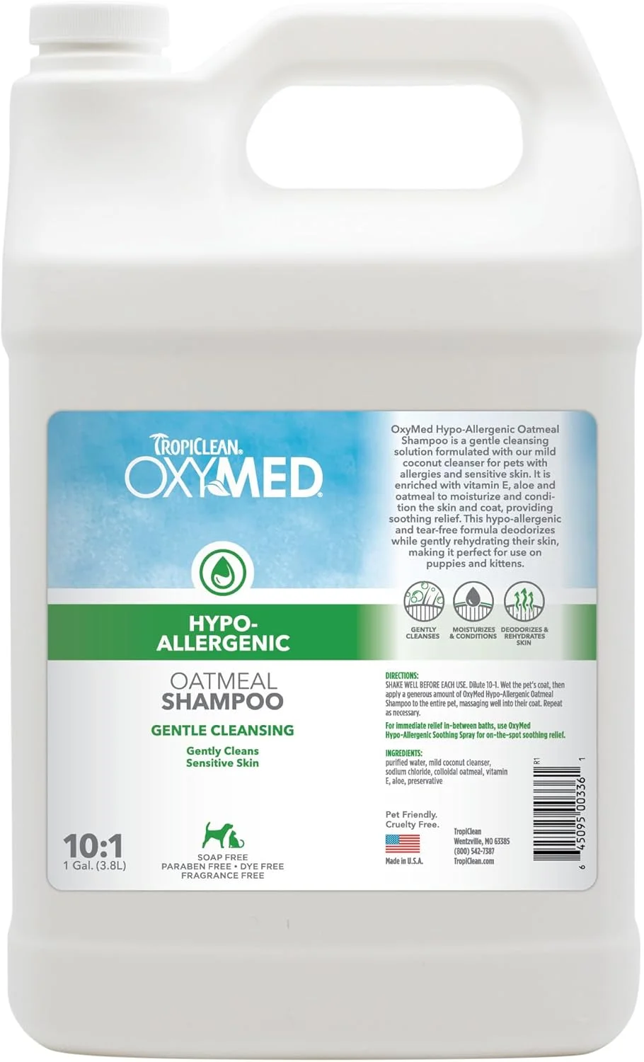 شامپو ضد حساسیت و التیام بخش اکسی-مد تروپیکلین